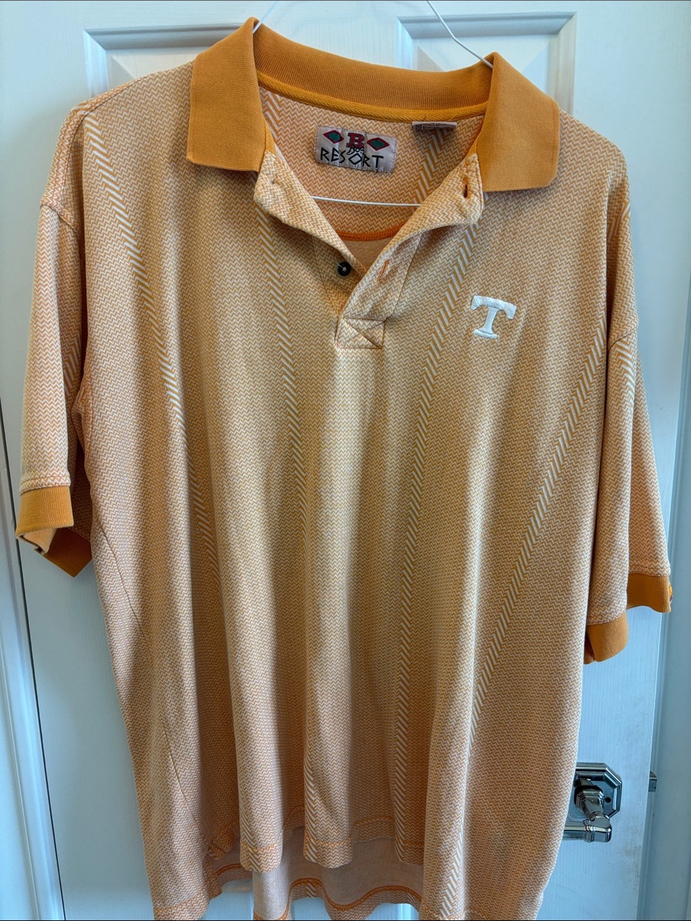 Boa Resort Men’s Tennessee Volunteers Polo Shirt in Orange